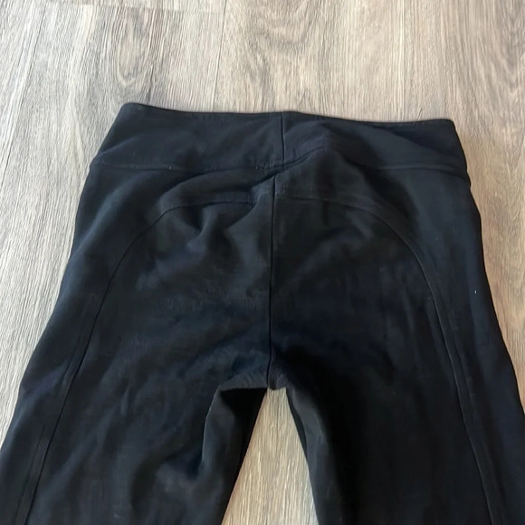 🏁 Diane Von Furstenberg black straight leg cropped trousers  size 0 - Picture 11 of 11